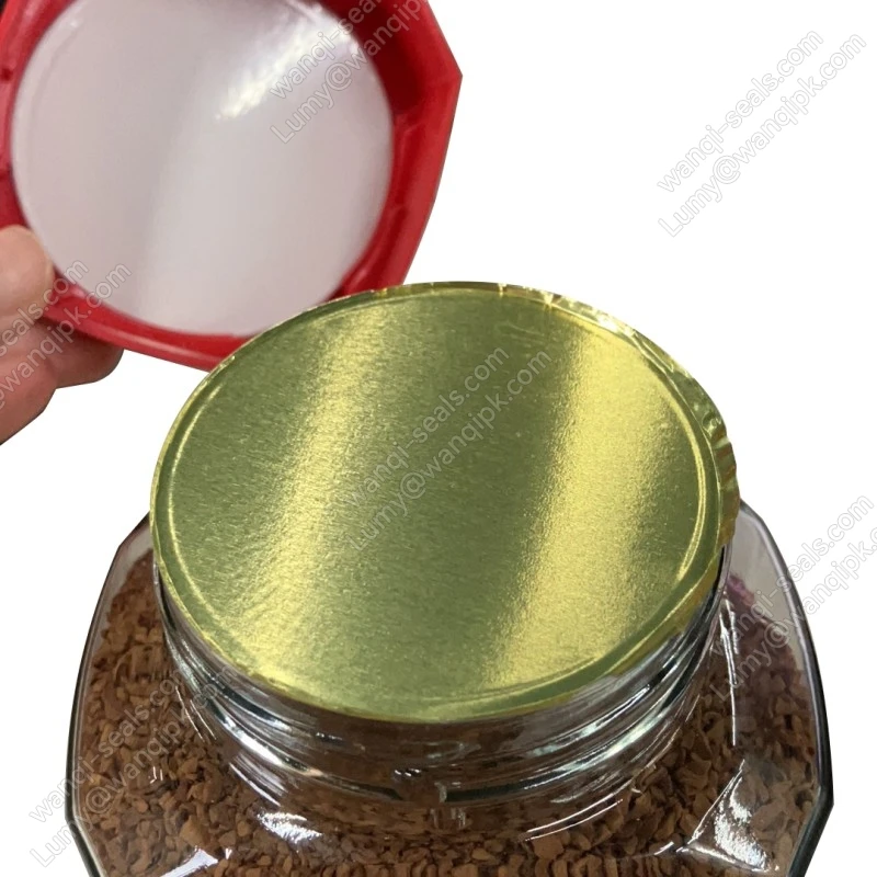 Revestimiento de sellado por inducci&oacute;n de papel de aluminio de espuma EPE sin cera [GPE-1520B]