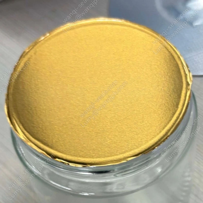 Revestimiento de sellado por inducci&oacute;n de papel de aluminio de espuma EPE sin cera [GPE-1520B]