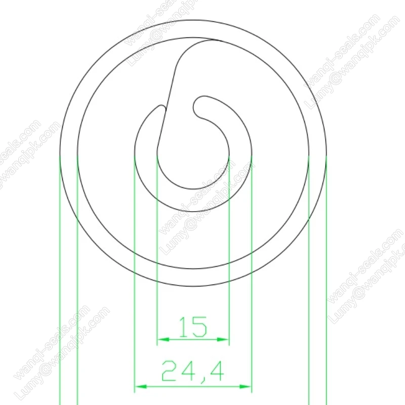 Revestimiento de sellado por inducci&oacute;n de despegado de anillo [ETPE-510E]